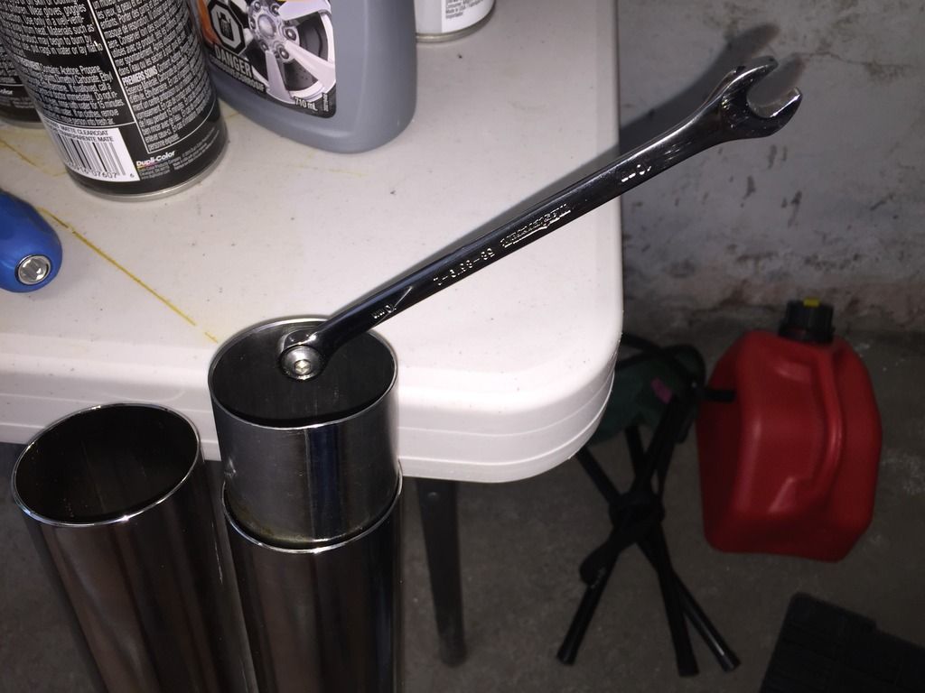 Tip for removing baffles from Cobra exhausts Yamaha Starbike Forum